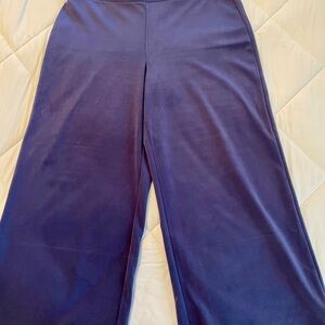 LOFT Navy Blue Wide Leg Pants
